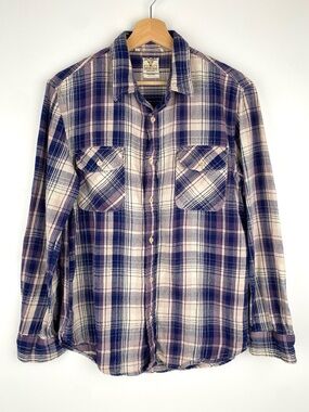 Levi Strauss Western Wear Plaid Shirt, Sz S